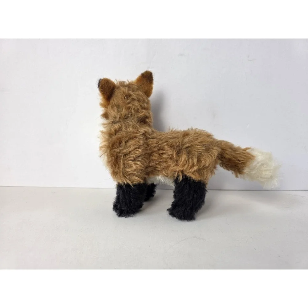 Artist teddy bear Laura Weiss 2008 artist fox mohair jointed 8x7
